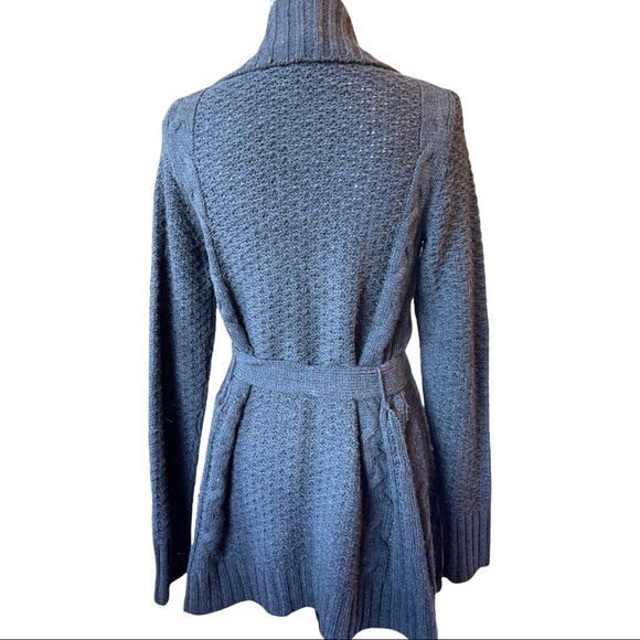 Express, sweater cardigan with matching sash, size L - Picture 4 of 5